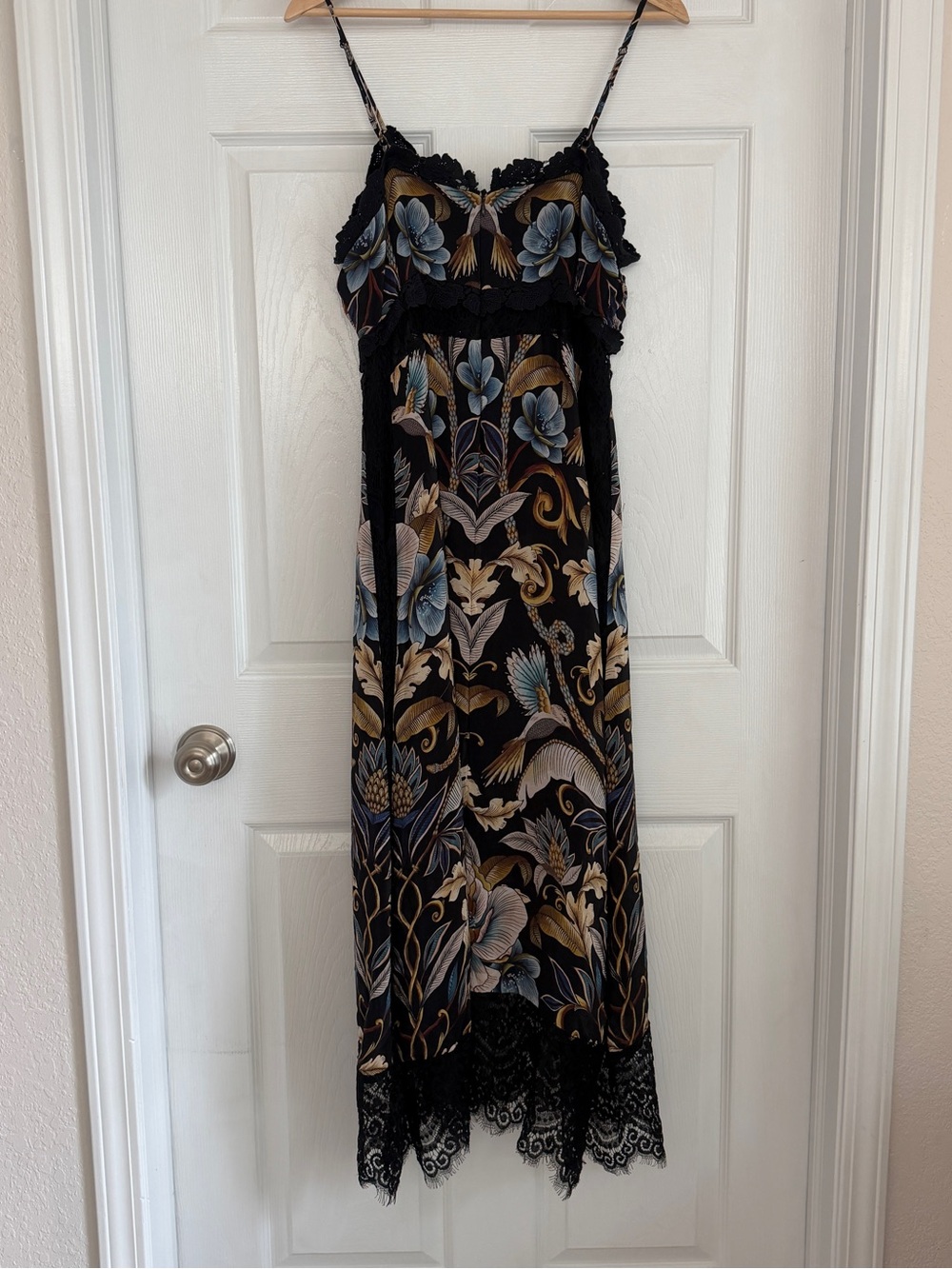 FARM Rio Snake Garden Midi Dress Sz L Worn Once - Picture 6 of 7